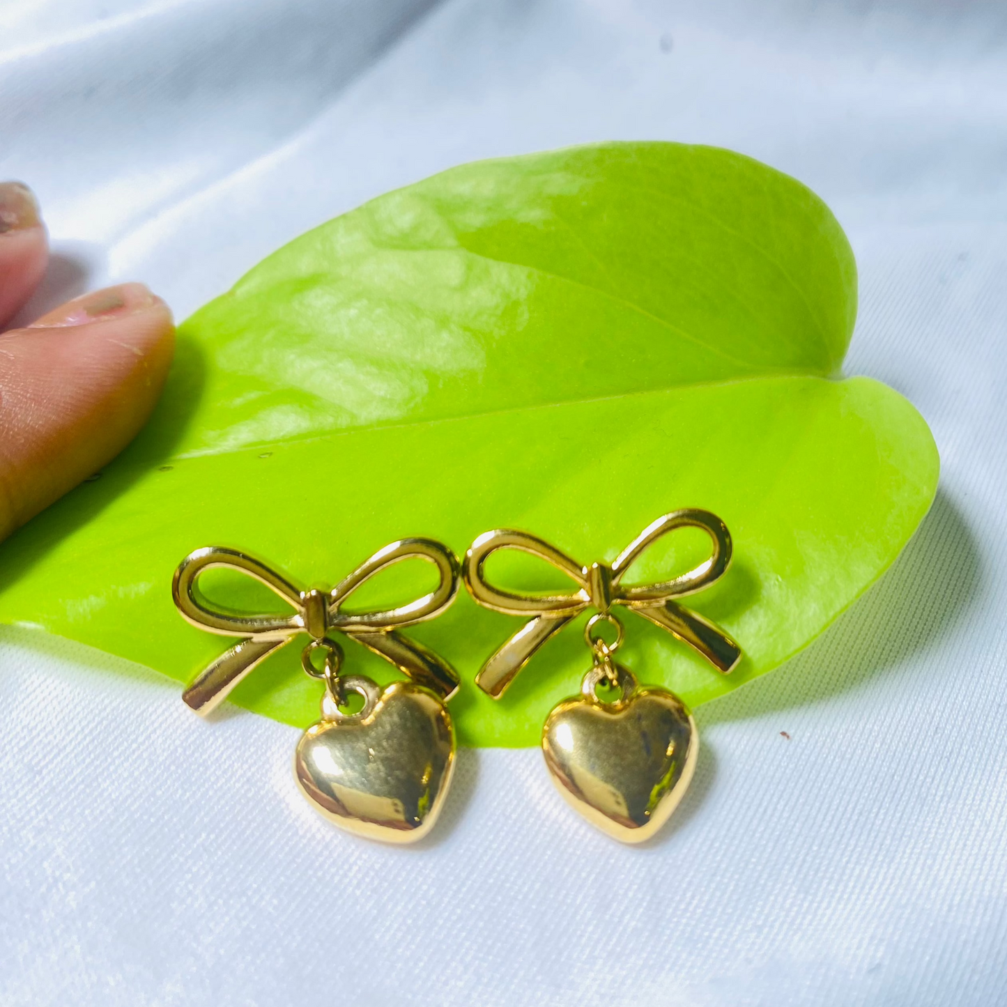 Forever Yours Bow earrings