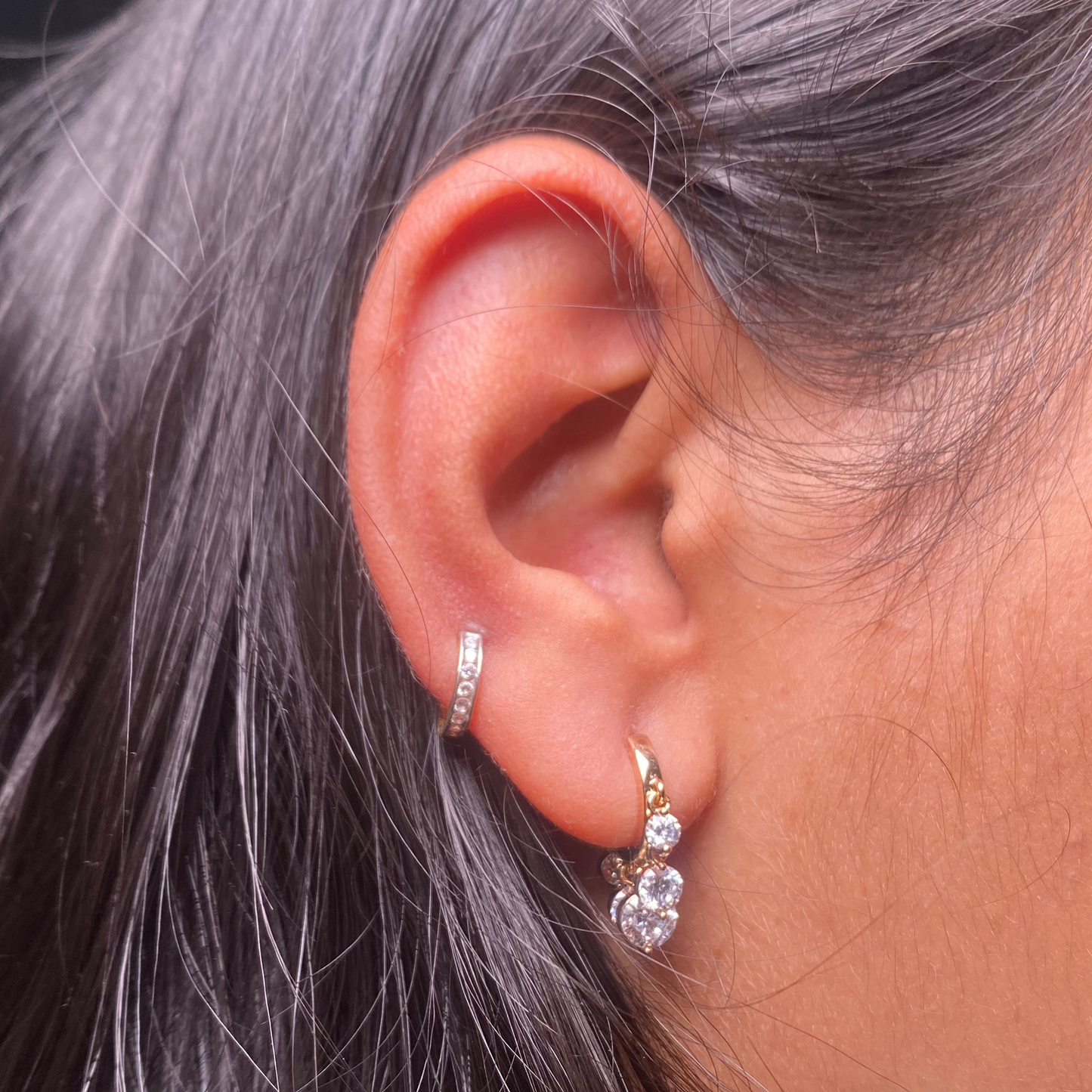 Dew Drop Hoops