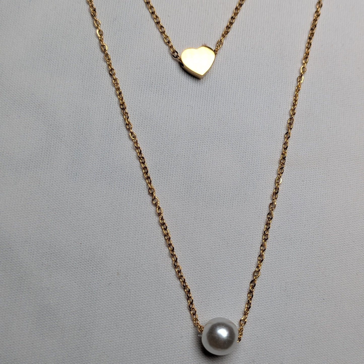 Heart of Pearl Necklace - minimae -